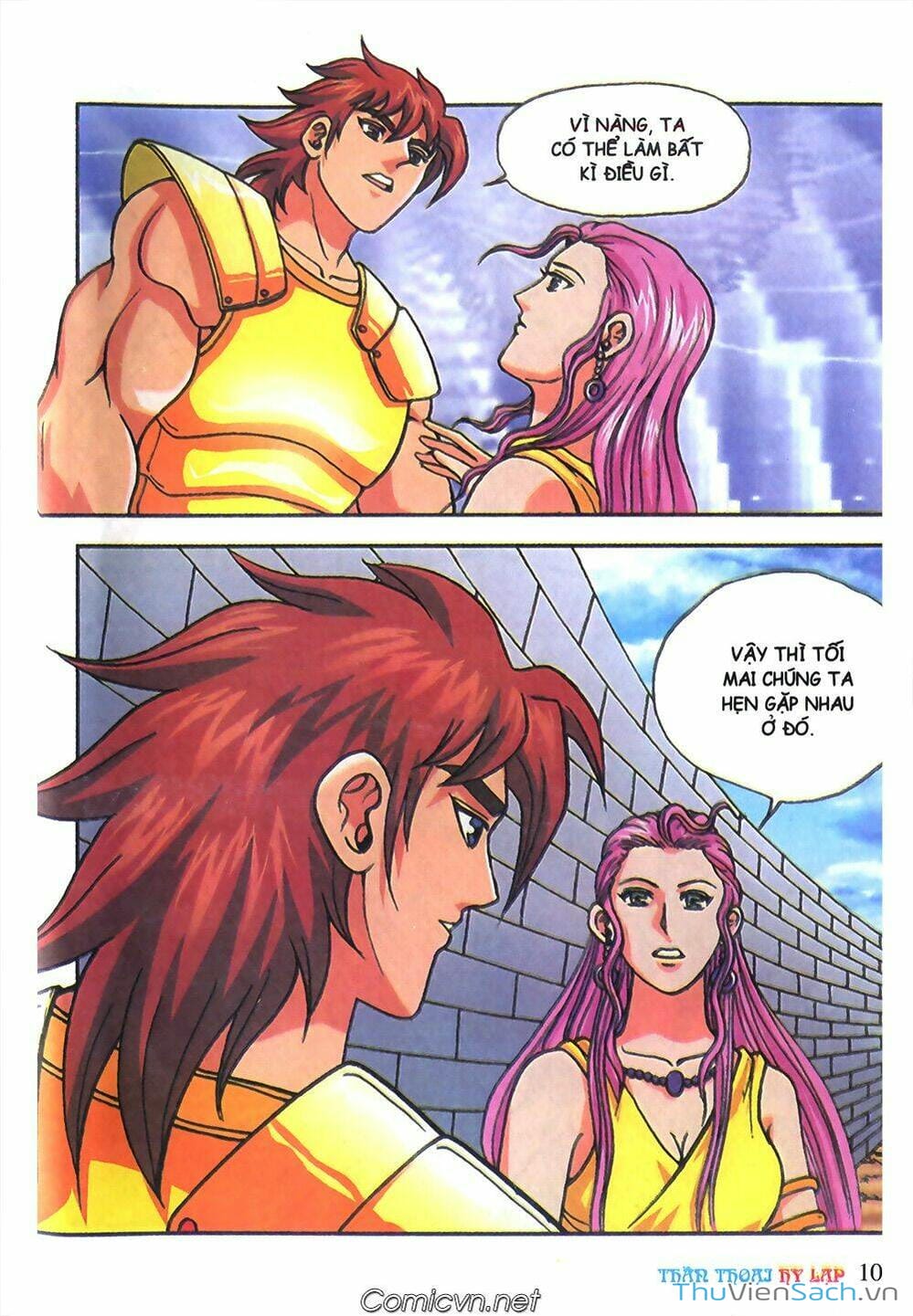 Truyện Tranh Thần Thoại Hy Lạp - Nguồn Gốc Các Vị Thần trang 3