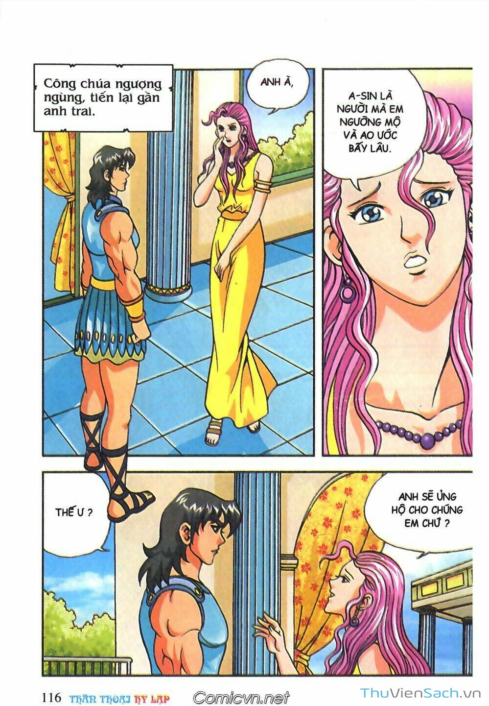 Truyện Tranh Thần Thoại Hy Lạp - Nguồn Gốc Các Vị Thần trang 3