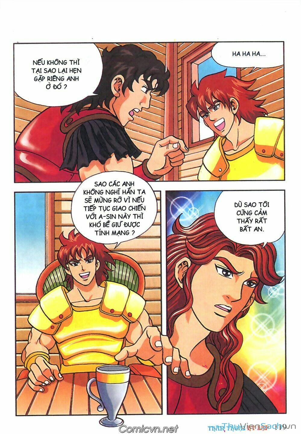 Truyện Tranh Thần Thoại Hy Lạp - Nguồn Gốc Các Vị Thần trang 3