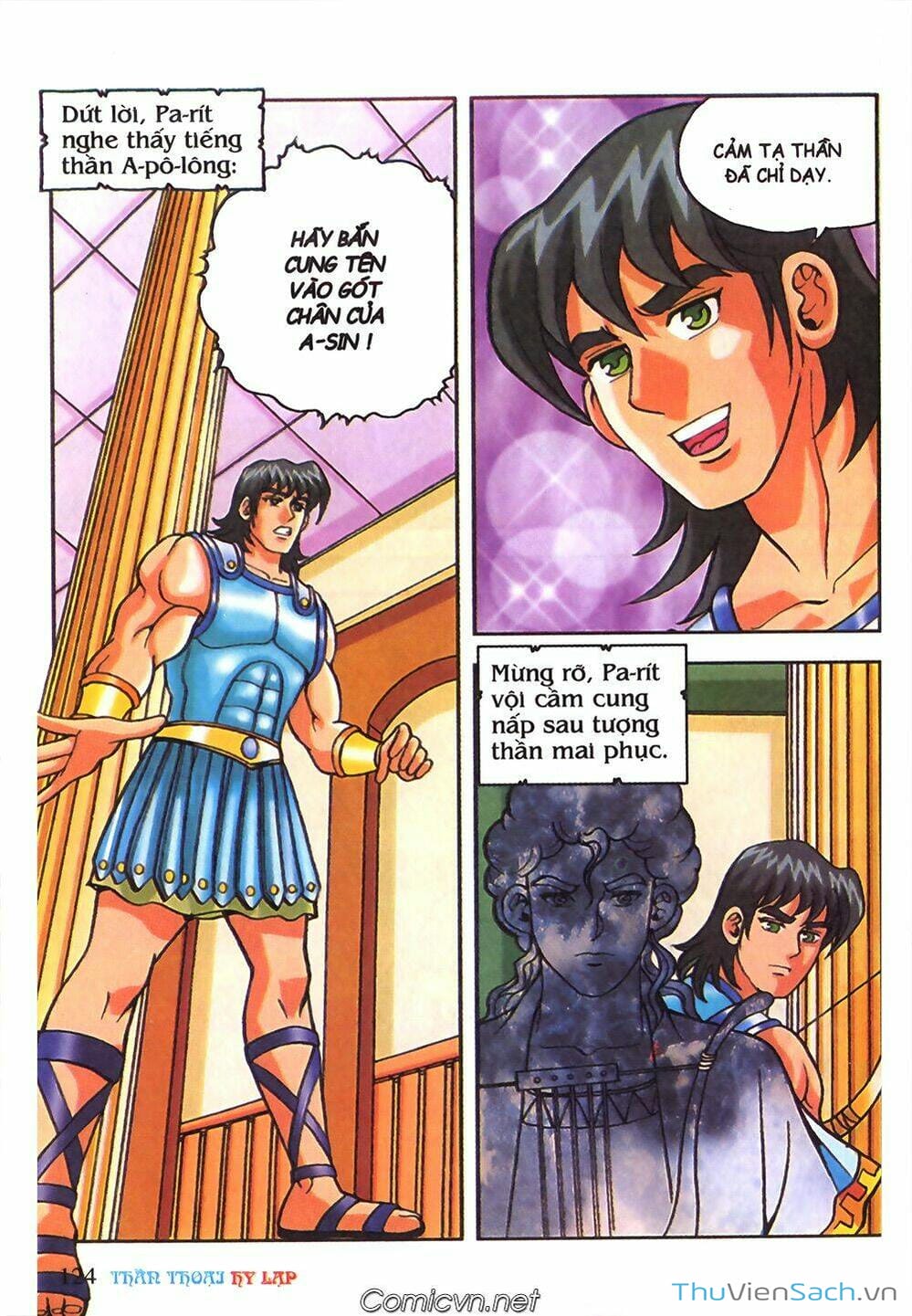 Truyện Tranh Thần Thoại Hy Lạp - Nguồn Gốc Các Vị Thần trang 3