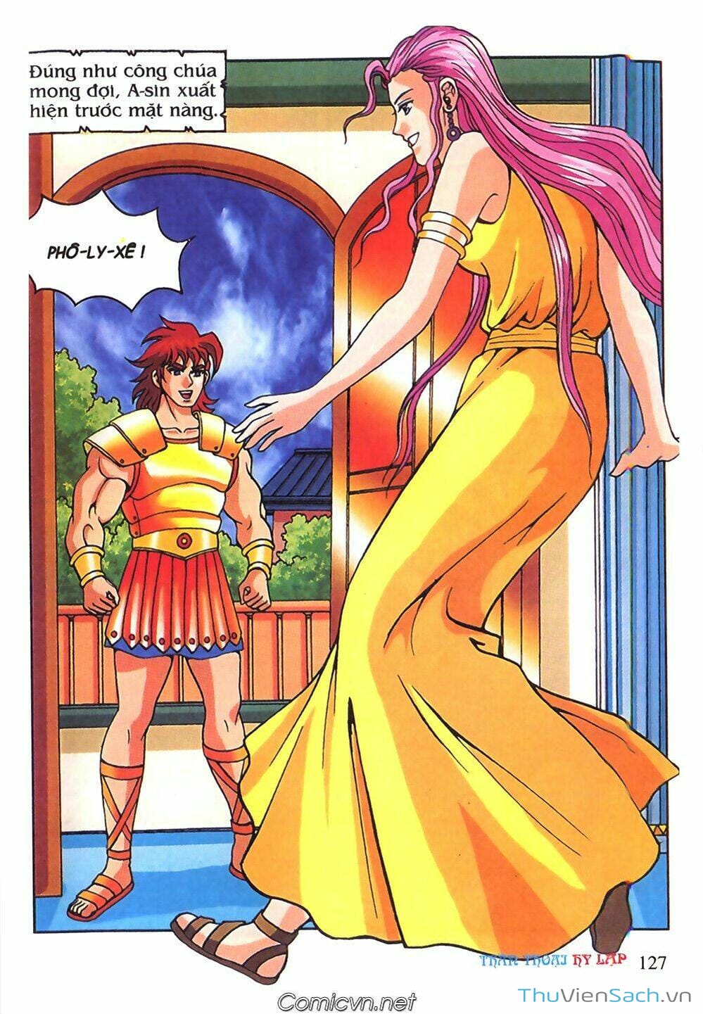 Truyện Tranh Thần Thoại Hy Lạp - Nguồn Gốc Các Vị Thần trang 3