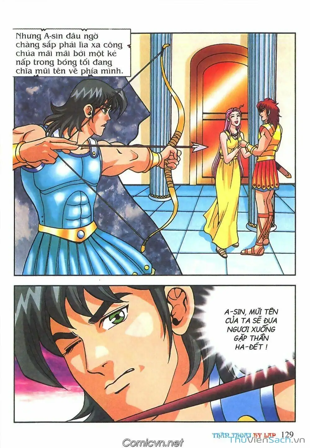 Truyện Tranh Thần Thoại Hy Lạp - Nguồn Gốc Các Vị Thần trang 3