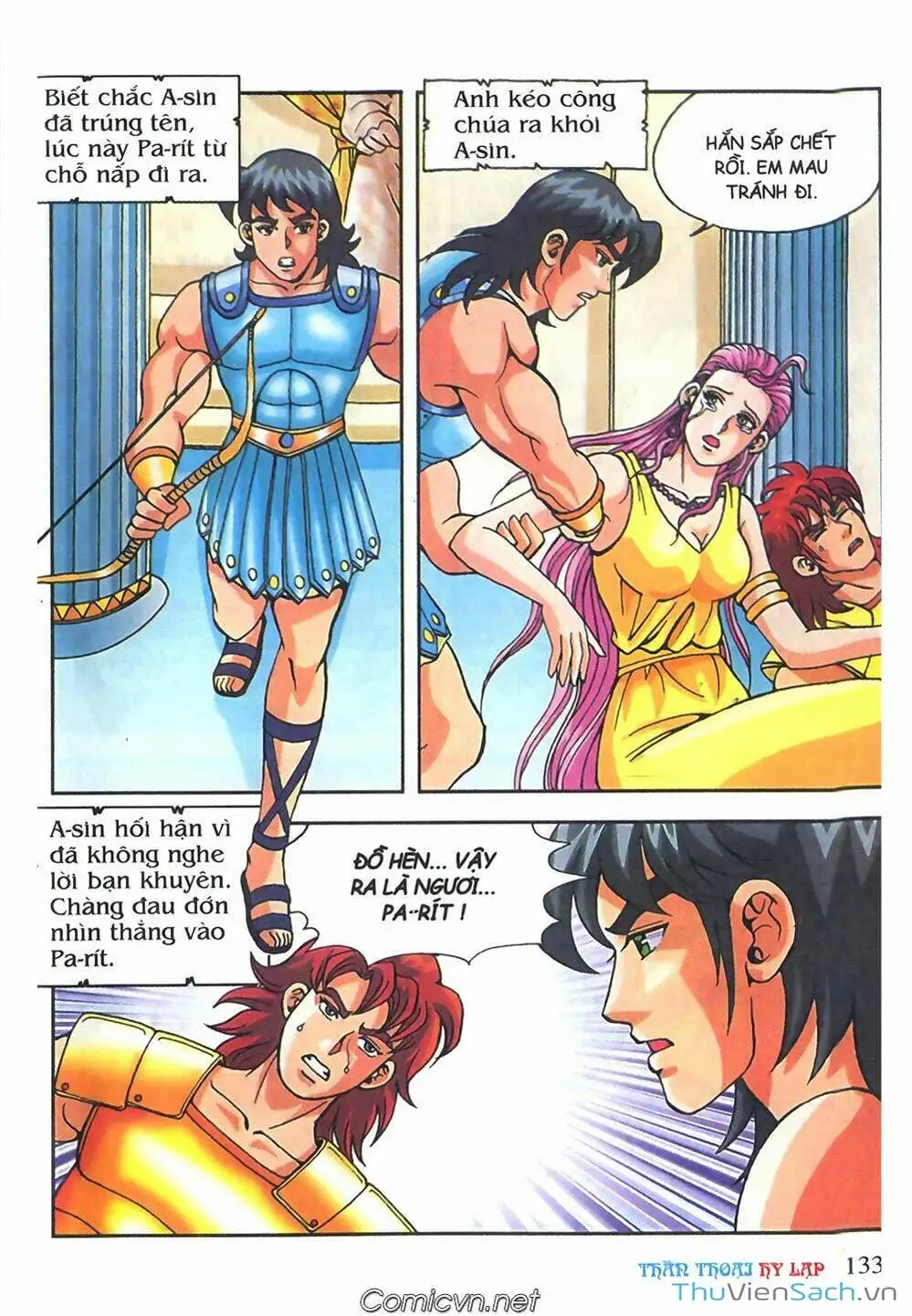 Truyện Tranh Thần Thoại Hy Lạp - Nguồn Gốc Các Vị Thần trang 3