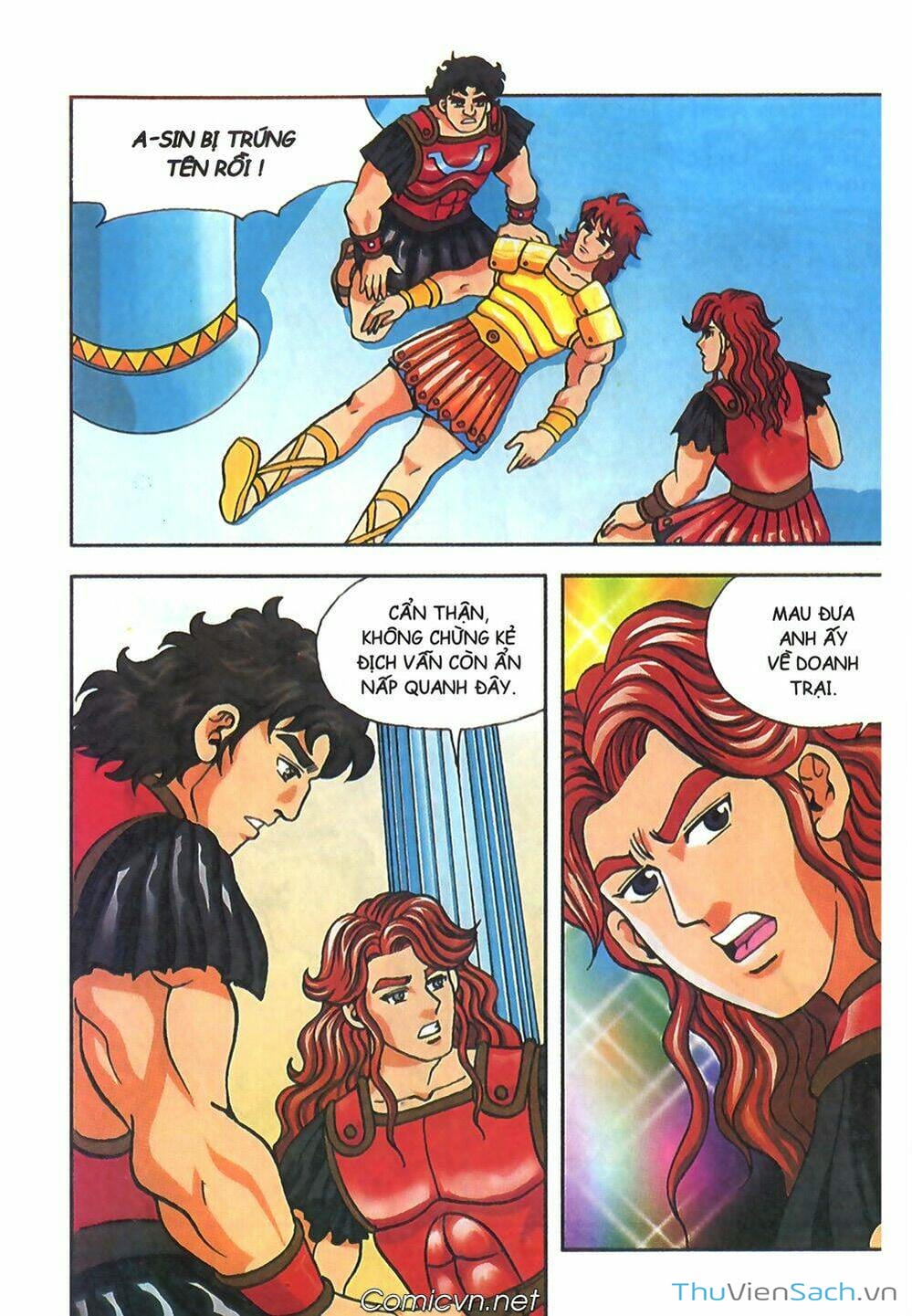 Truyện Tranh Thần Thoại Hy Lạp - Nguồn Gốc Các Vị Thần trang 3