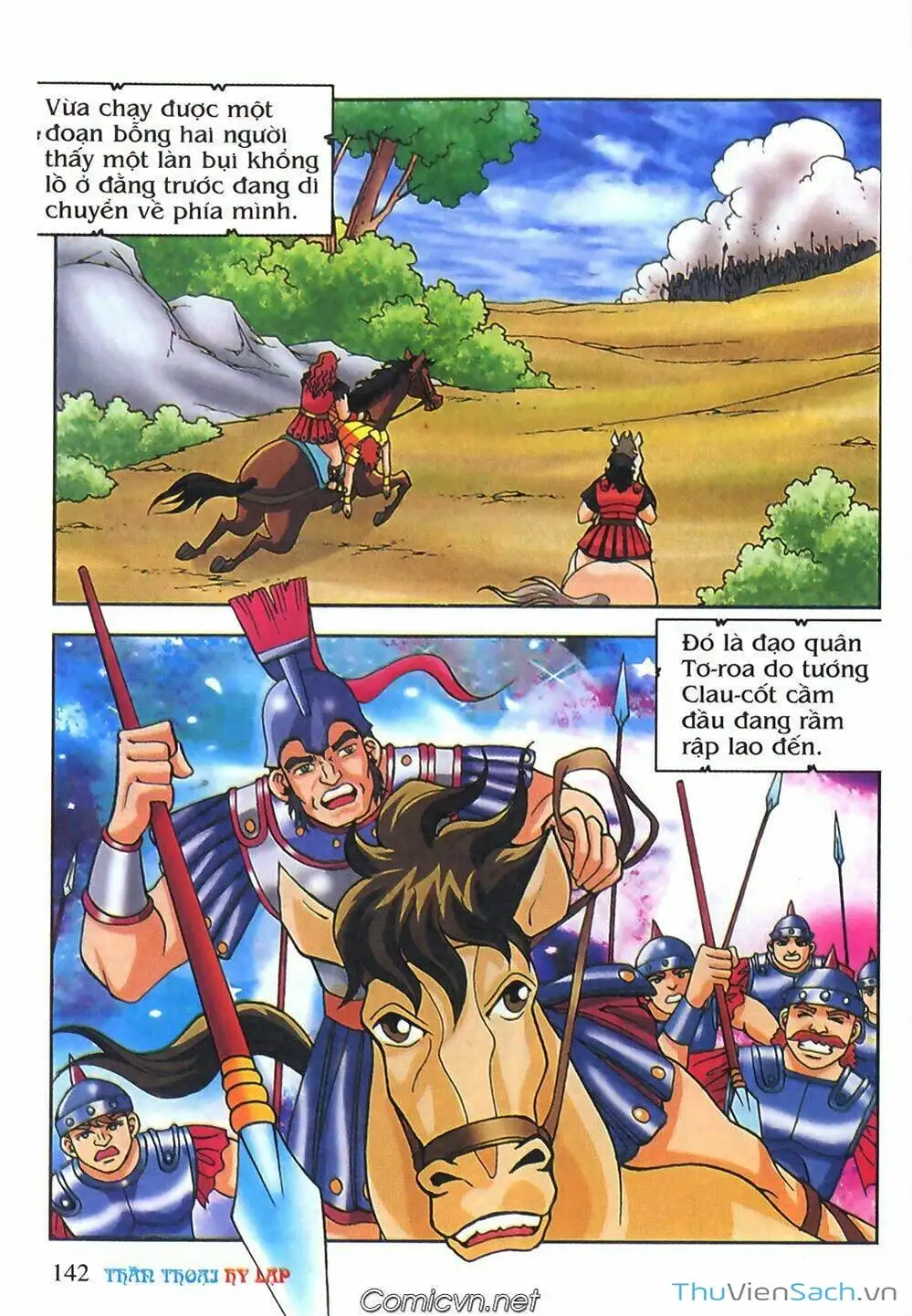 Truyện Tranh Thần Thoại Hy Lạp - Nguồn Gốc Các Vị Thần trang 3