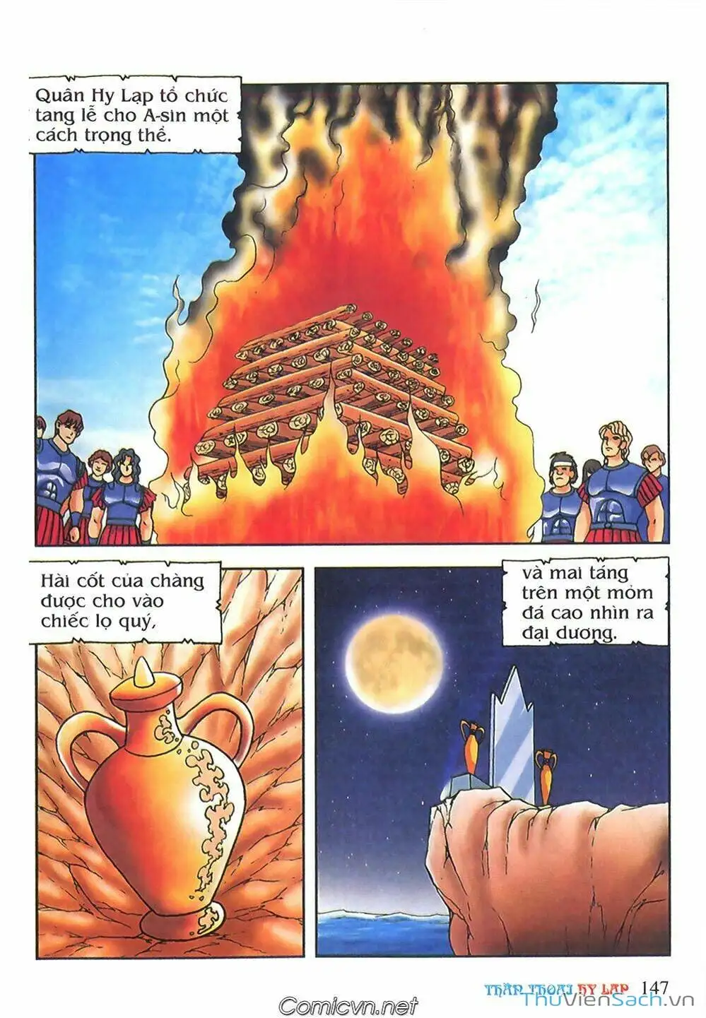 Truyện Tranh Thần Thoại Hy Lạp - Nguồn Gốc Các Vị Thần trang 3