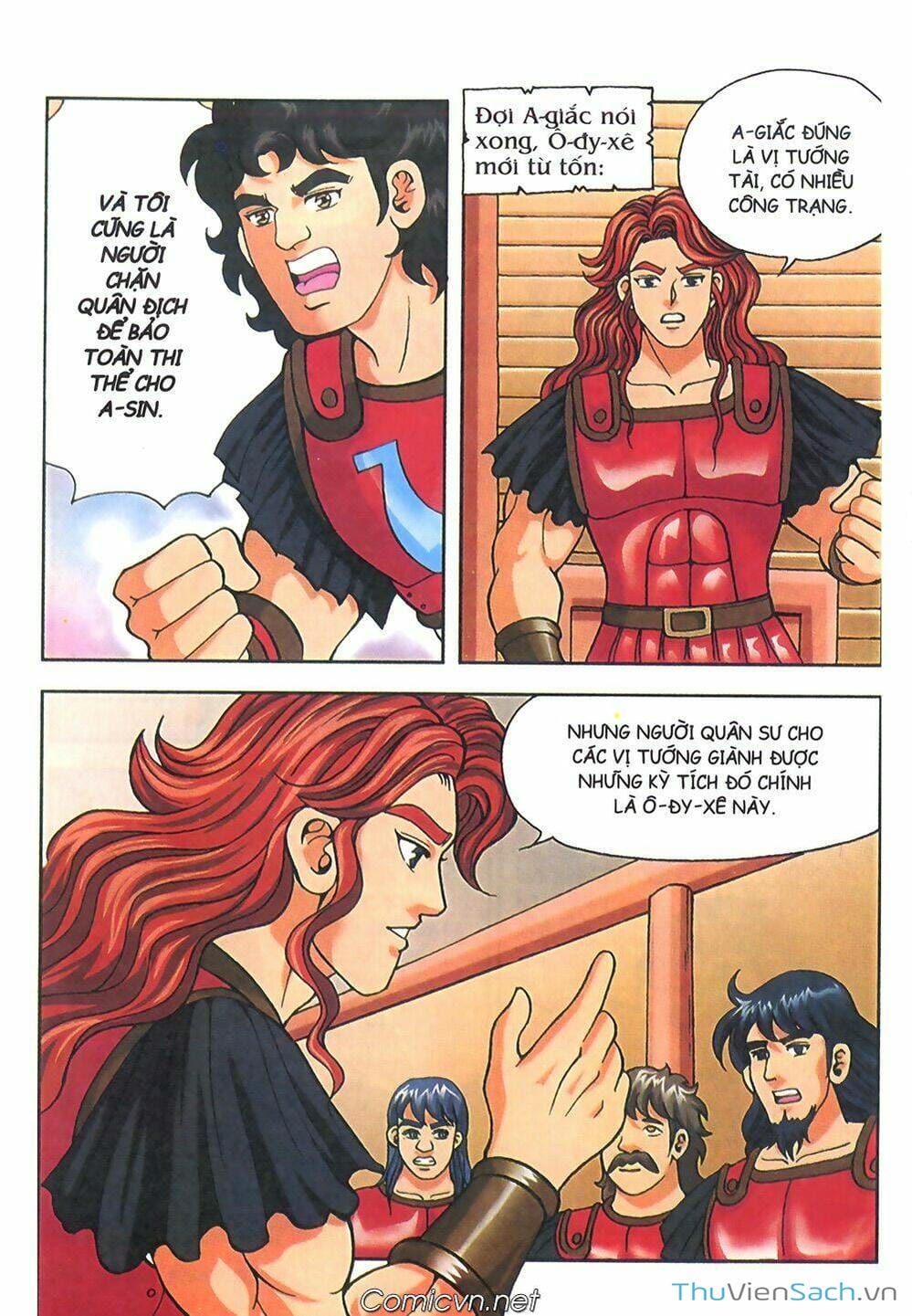 Truyện Tranh Thần Thoại Hy Lạp - Nguồn Gốc Các Vị Thần trang 3