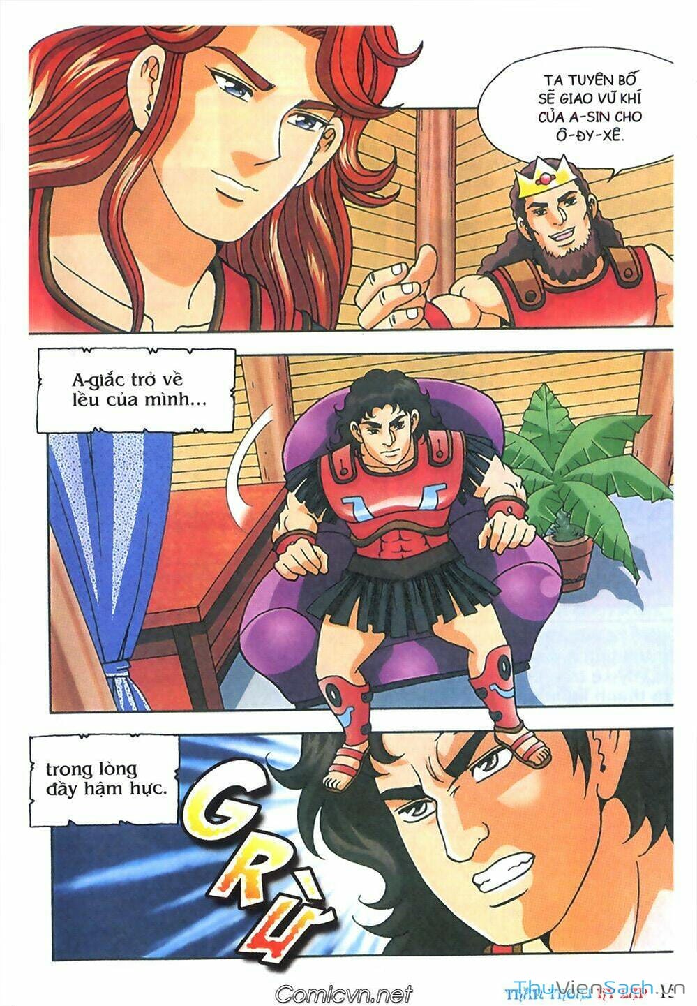 Truyện Tranh Thần Thoại Hy Lạp - Nguồn Gốc Các Vị Thần trang 3