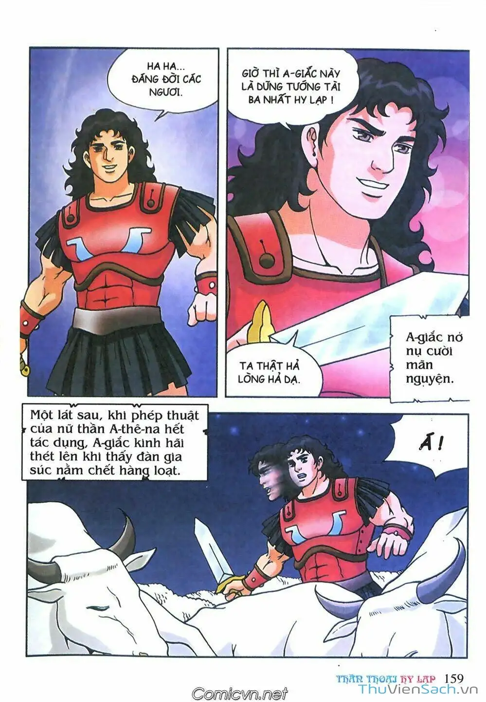 Truyện Tranh Thần Thoại Hy Lạp - Nguồn Gốc Các Vị Thần trang 3