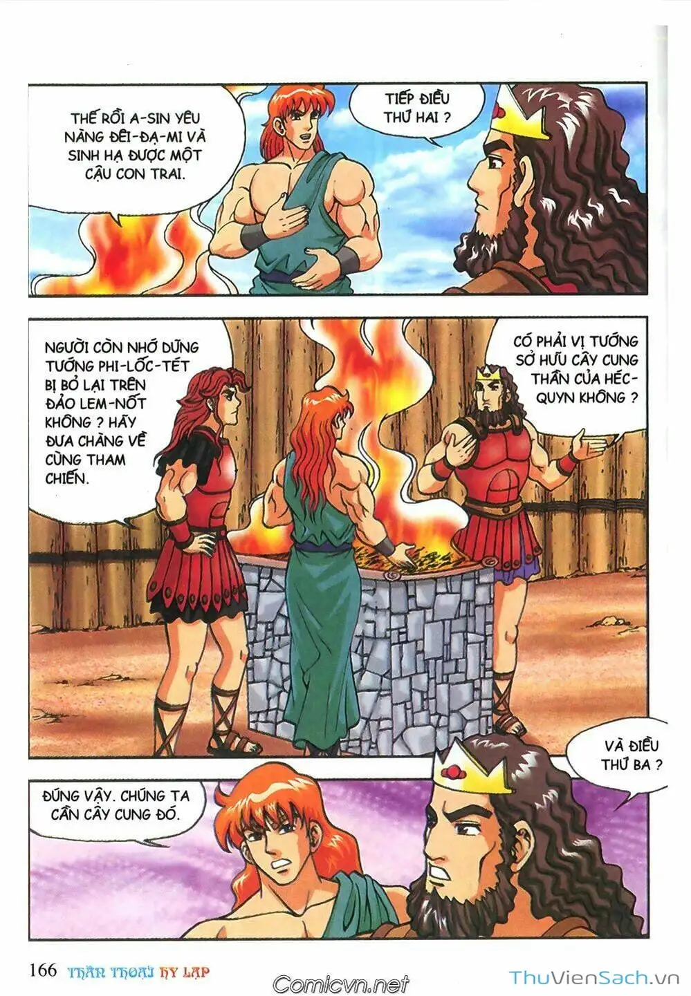 Truyện Tranh Thần Thoại Hy Lạp - Nguồn Gốc Các Vị Thần trang 3