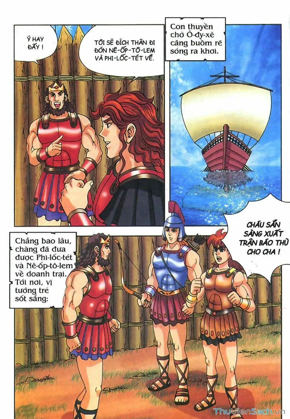 Truyện Tranh Thần Thoại Hy Lạp - Nguồn Gốc Các Vị Thần trang 3