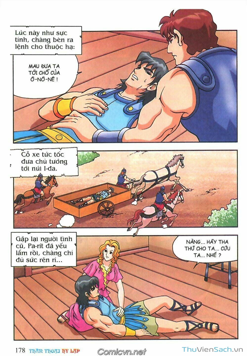 Truyện Tranh Thần Thoại Hy Lạp - Nguồn Gốc Các Vị Thần trang 3