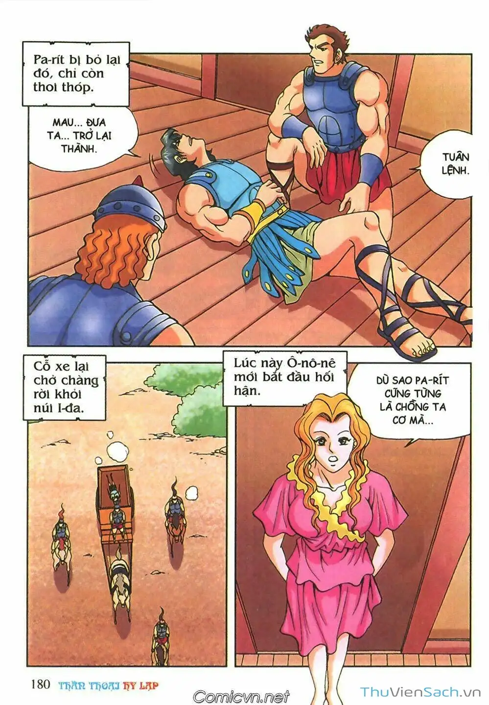 Truyện Tranh Thần Thoại Hy Lạp - Nguồn Gốc Các Vị Thần trang 3