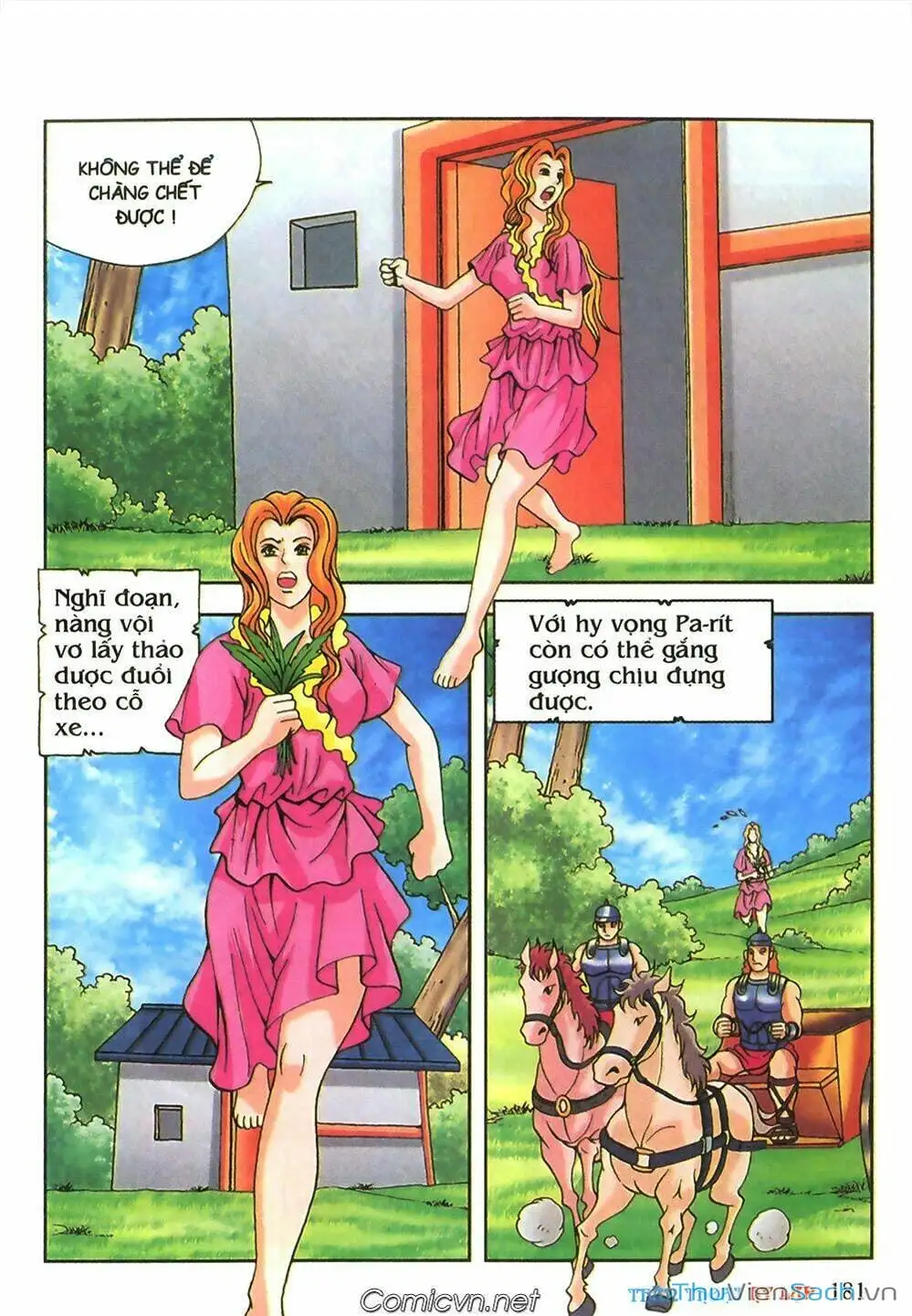 Truyện Tranh Thần Thoại Hy Lạp - Nguồn Gốc Các Vị Thần trang 3