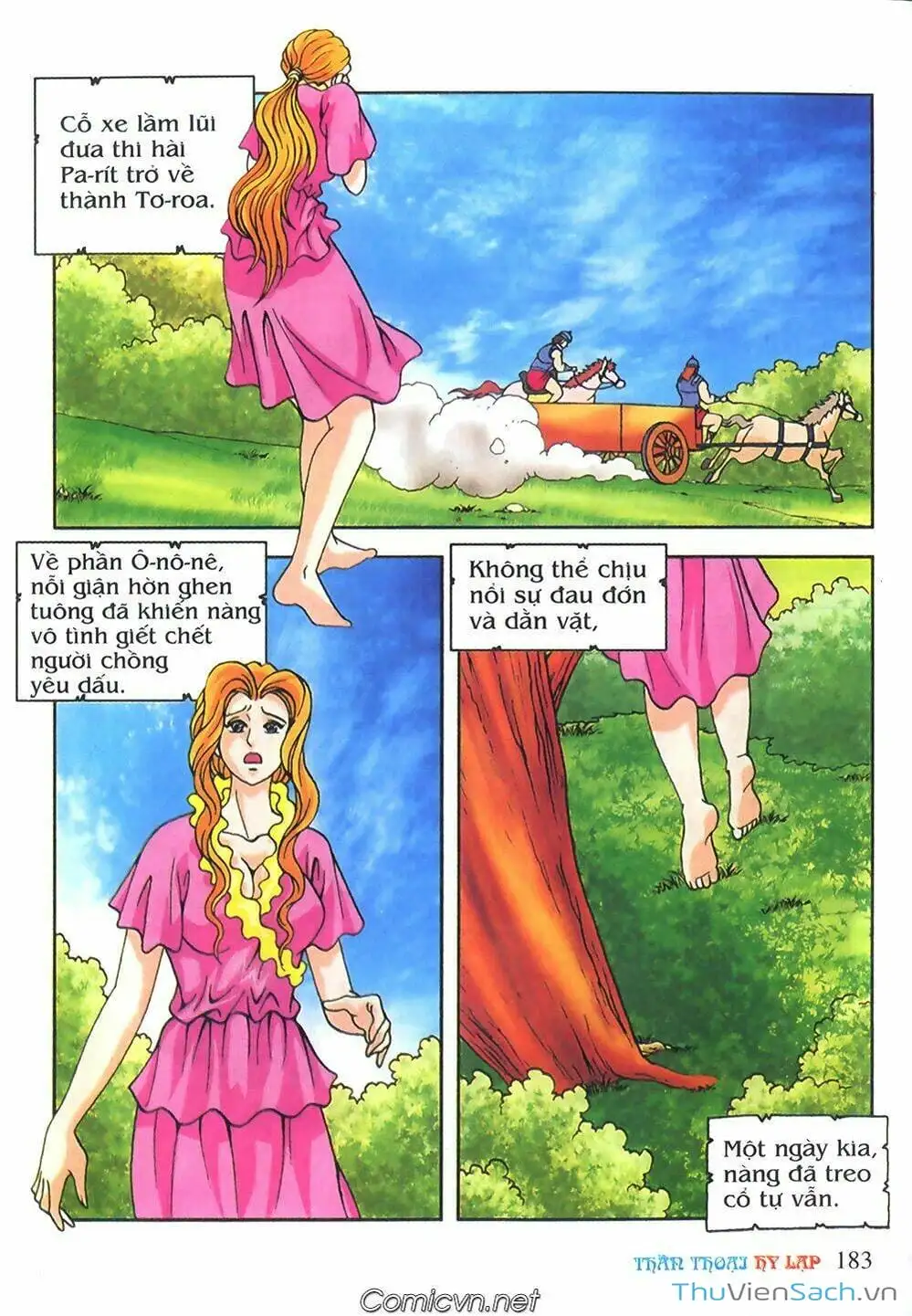 Truyện Tranh Thần Thoại Hy Lạp - Nguồn Gốc Các Vị Thần trang 3