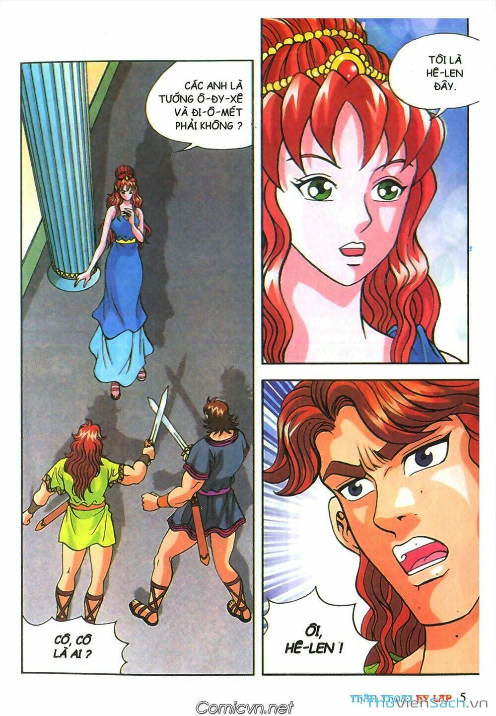 Truyện Tranh Thần Thoại Hy Lạp - Nguồn Gốc Các Vị Thần trang 3