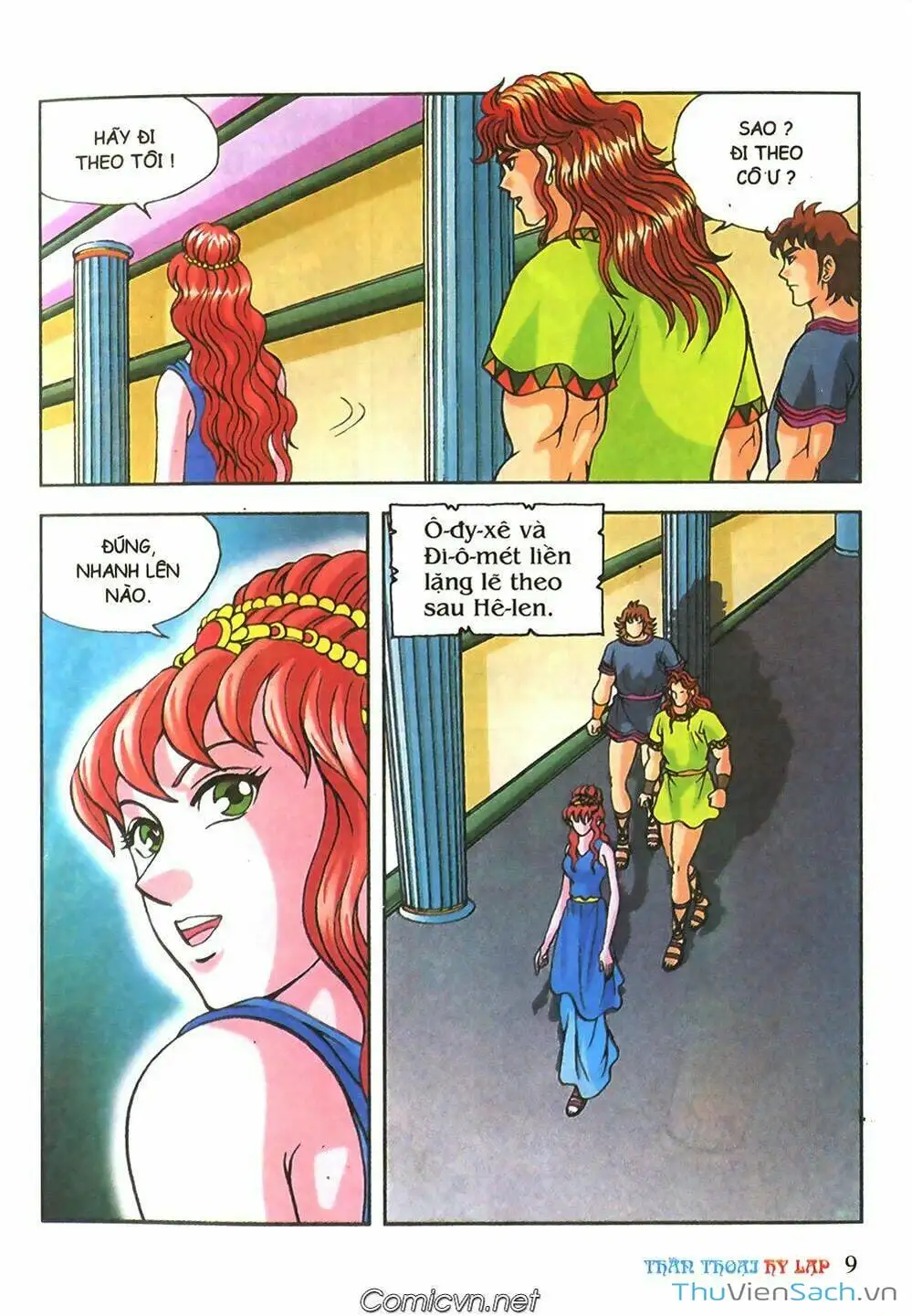 Truyện Tranh Thần Thoại Hy Lạp - Nguồn Gốc Các Vị Thần trang 3