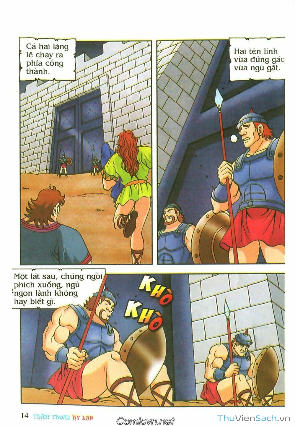 Truyện Tranh Thần Thoại Hy Lạp - Nguồn Gốc Các Vị Thần trang 3