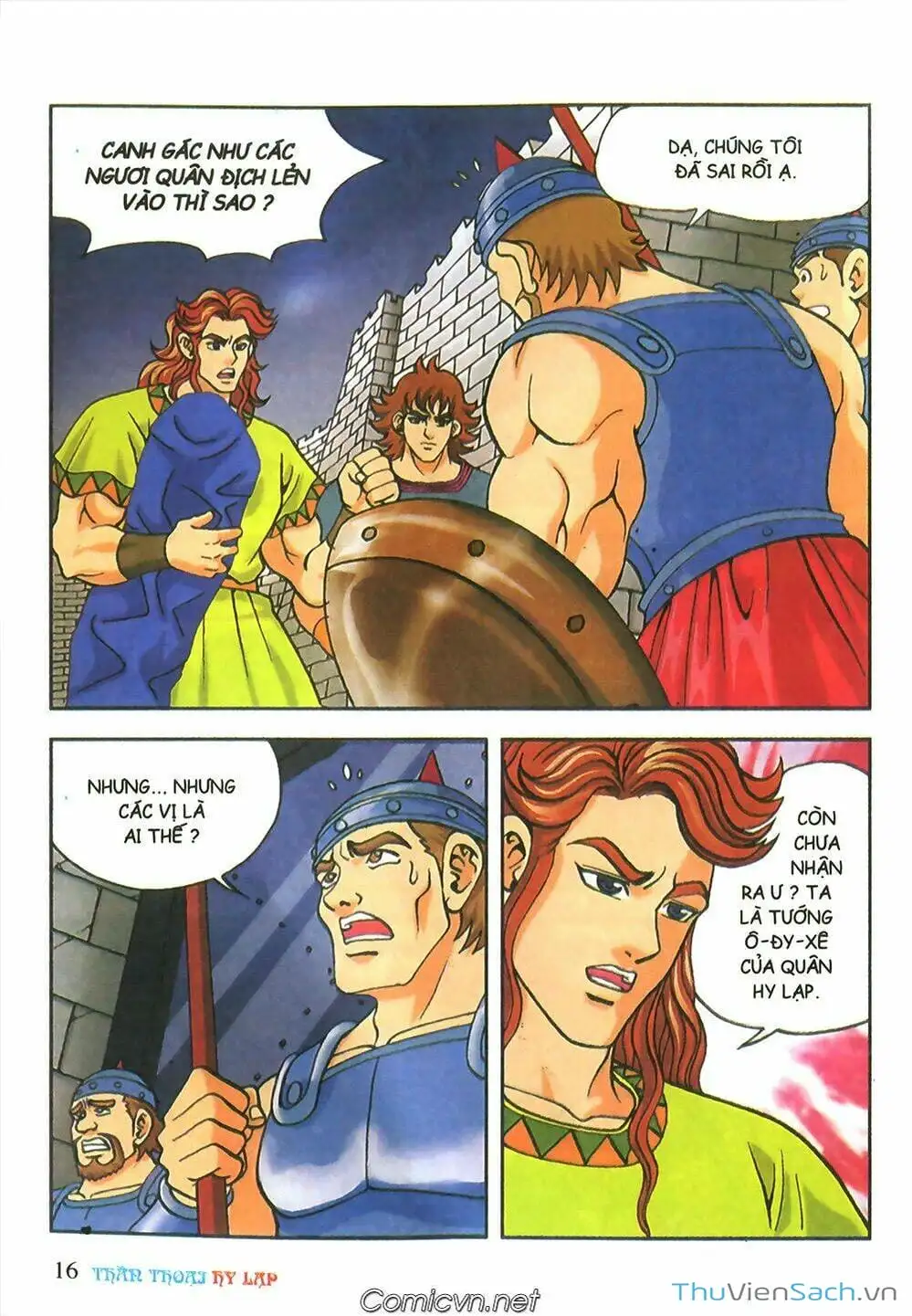 Truyện Tranh Thần Thoại Hy Lạp - Nguồn Gốc Các Vị Thần trang 3