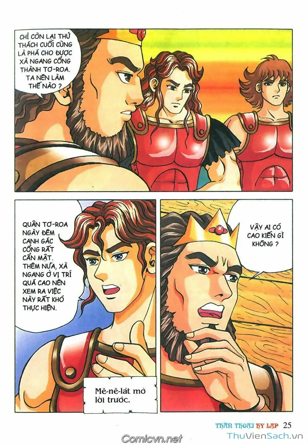 Truyện Tranh Thần Thoại Hy Lạp - Nguồn Gốc Các Vị Thần trang 3