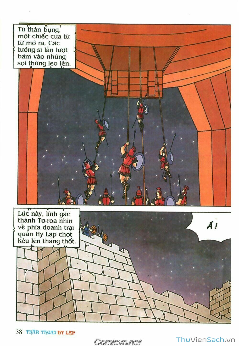 Truyện Tranh Thần Thoại Hy Lạp - Nguồn Gốc Các Vị Thần trang 3