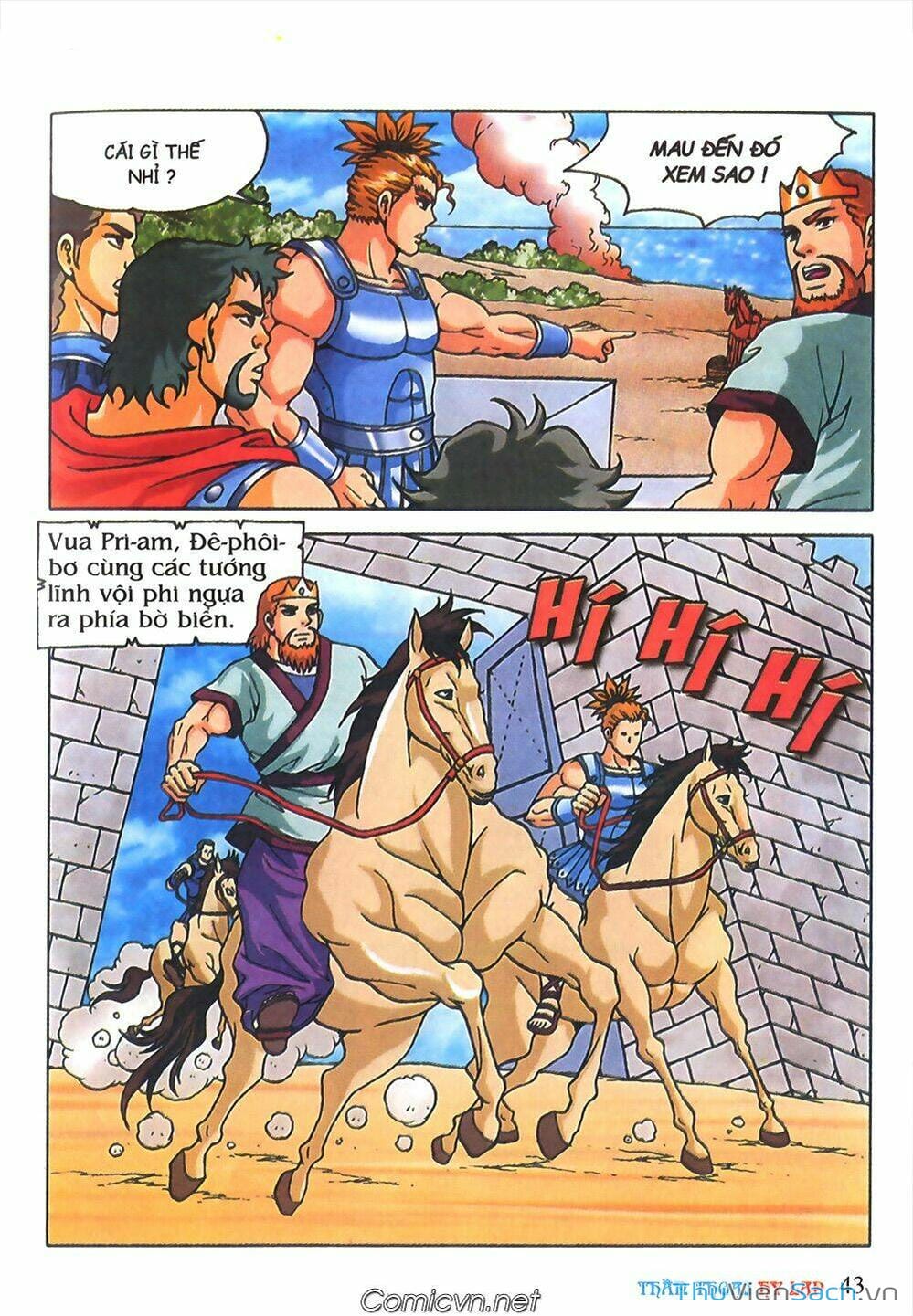 Truyện Tranh Thần Thoại Hy Lạp - Nguồn Gốc Các Vị Thần trang 3