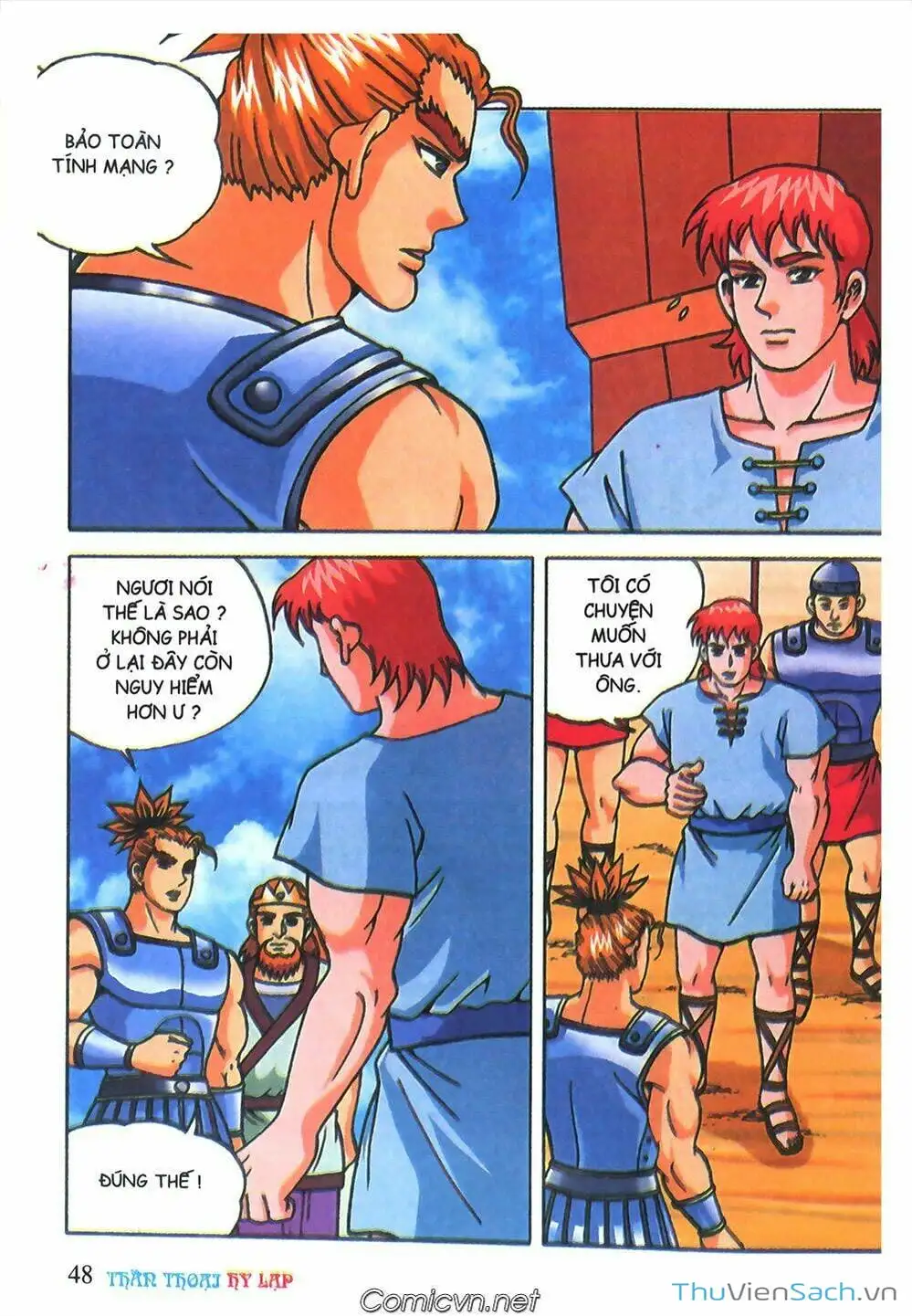 Truyện Tranh Thần Thoại Hy Lạp - Nguồn Gốc Các Vị Thần trang 3