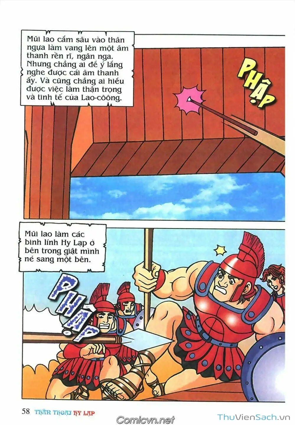 Truyện Tranh Thần Thoại Hy Lạp - Nguồn Gốc Các Vị Thần trang 3