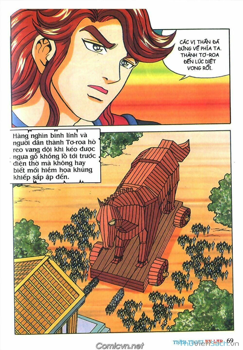 Truyện Tranh Thần Thoại Hy Lạp - Nguồn Gốc Các Vị Thần trang 3