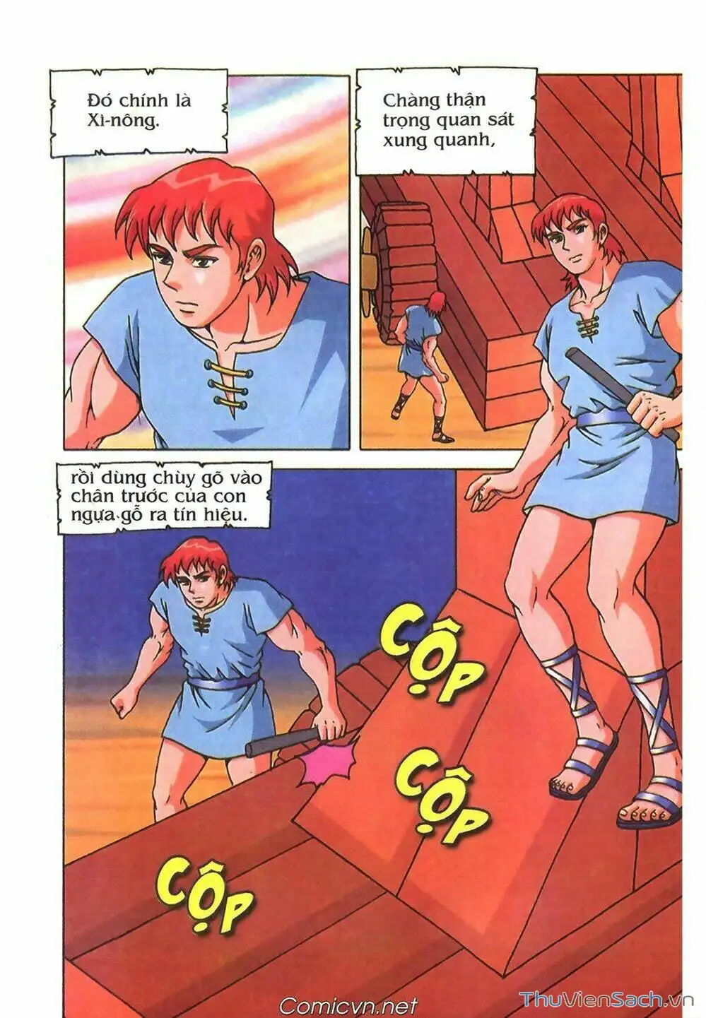 Truyện Tranh Thần Thoại Hy Lạp - Nguồn Gốc Các Vị Thần trang 3