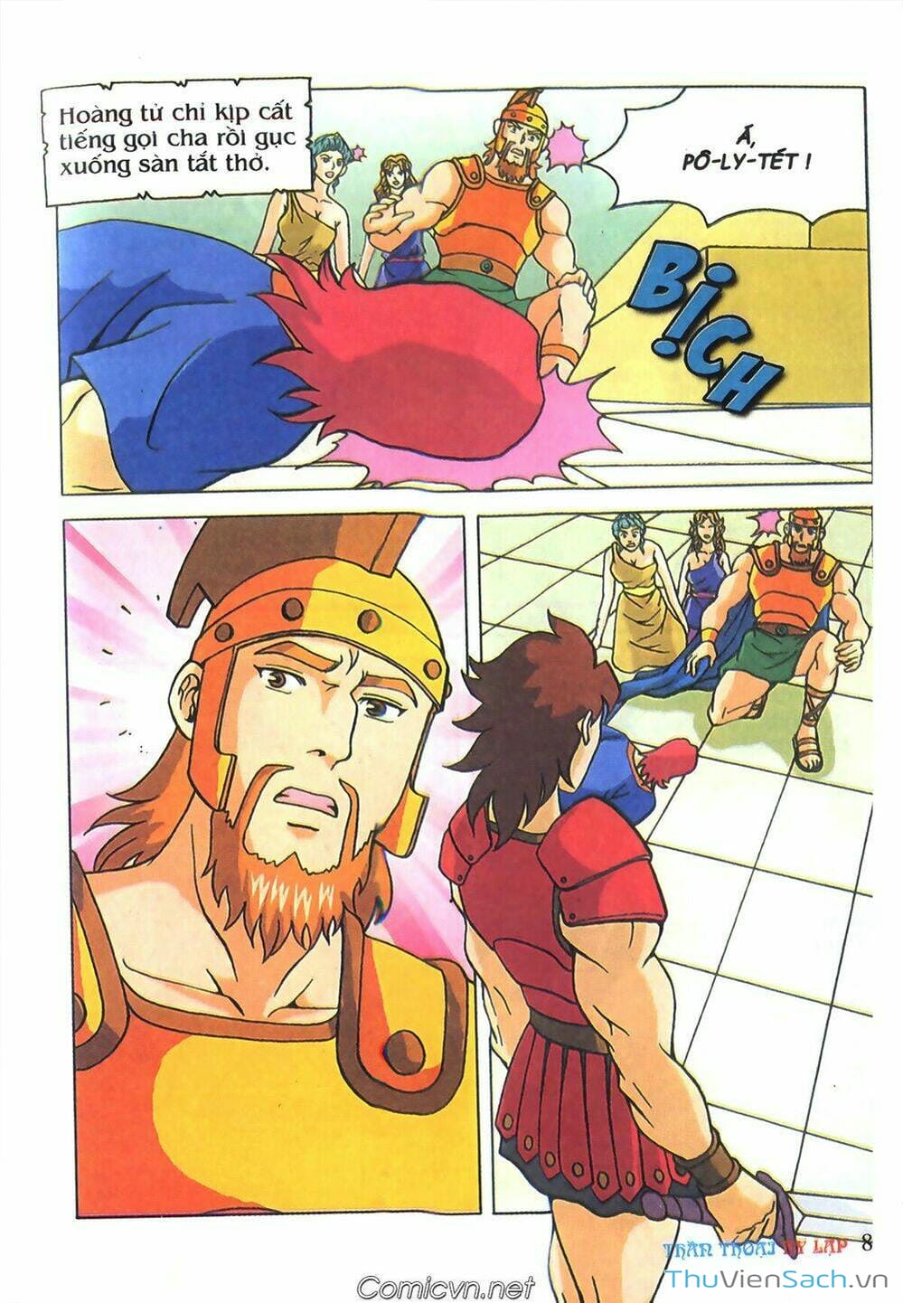 Truyện Tranh Thần Thoại Hy Lạp - Nguồn Gốc Các Vị Thần trang 3