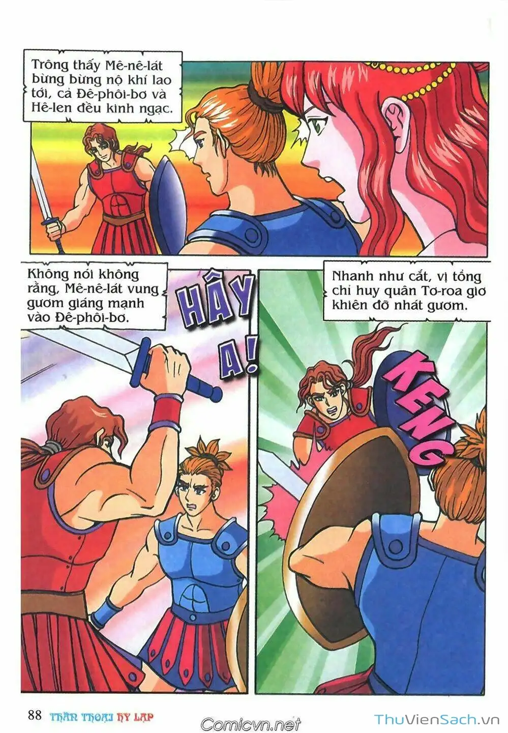 Truyện Tranh Thần Thoại Hy Lạp - Nguồn Gốc Các Vị Thần trang 3