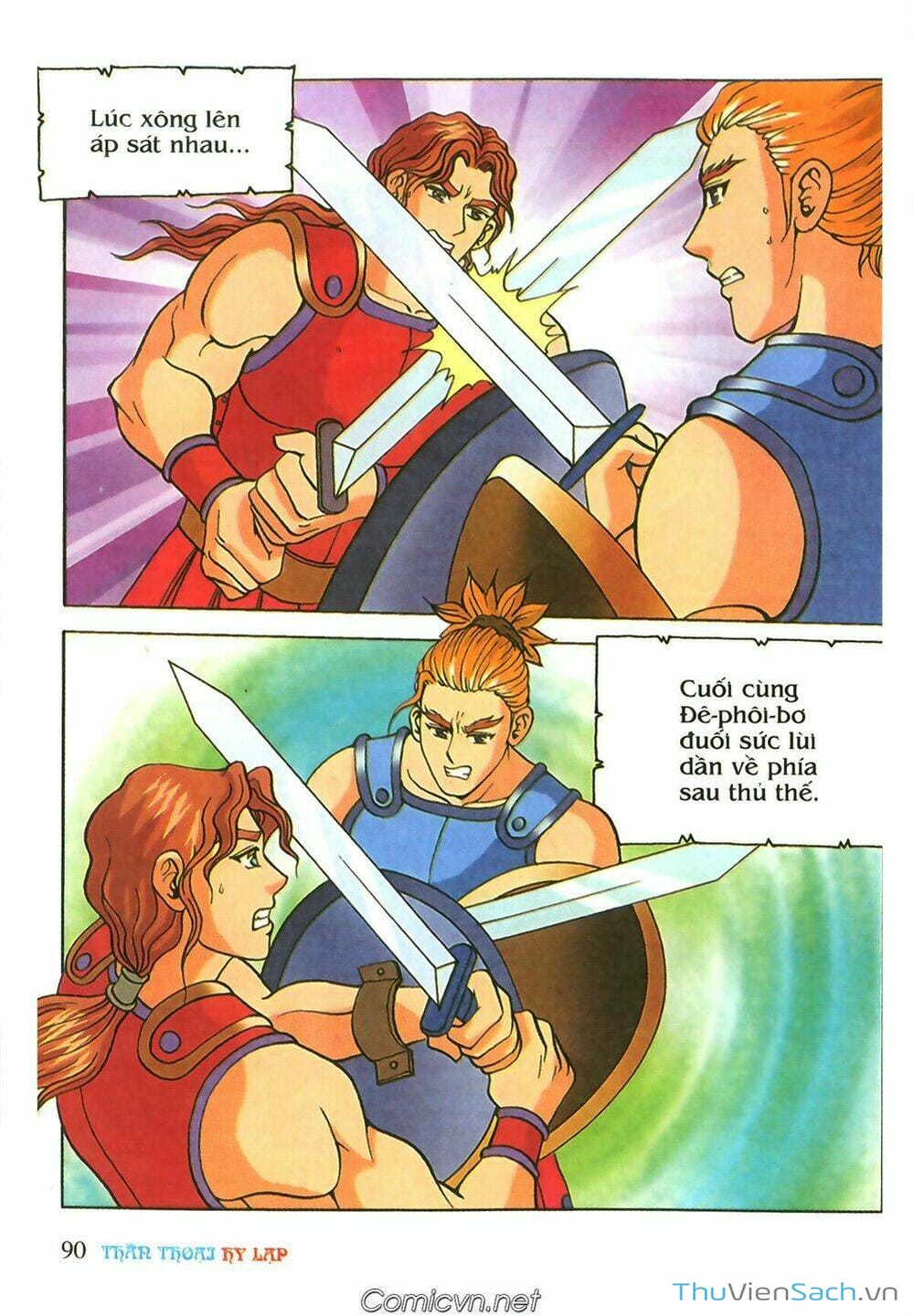 Truyện Tranh Thần Thoại Hy Lạp - Nguồn Gốc Các Vị Thần trang 3