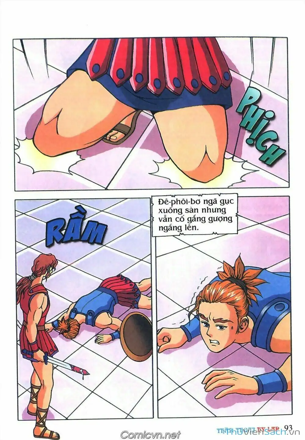 Truyện Tranh Thần Thoại Hy Lạp - Nguồn Gốc Các Vị Thần trang 3