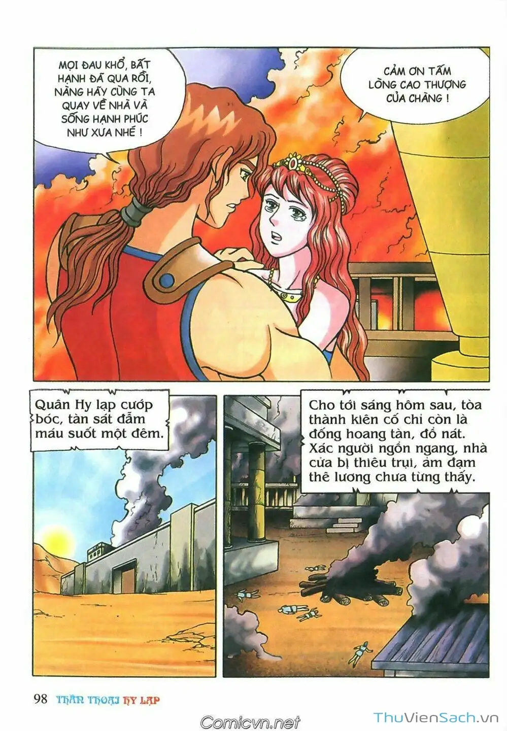 Truyện Tranh Thần Thoại Hy Lạp - Nguồn Gốc Các Vị Thần trang 3