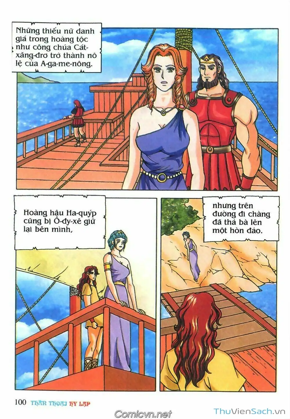 Truyện Tranh Thần Thoại Hy Lạp - Nguồn Gốc Các Vị Thần trang 3