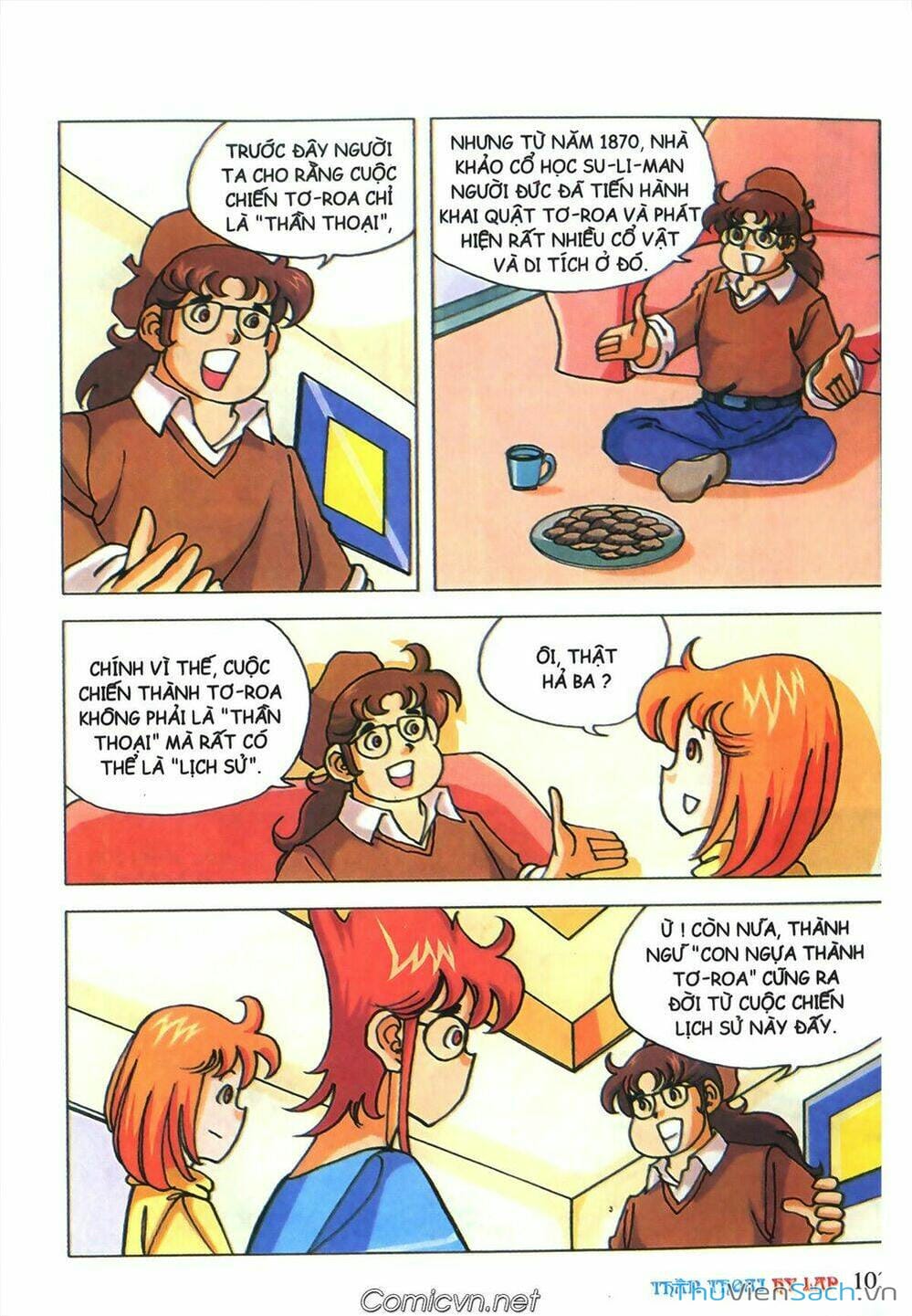 Truyện Tranh Thần Thoại Hy Lạp - Nguồn Gốc Các Vị Thần trang 3