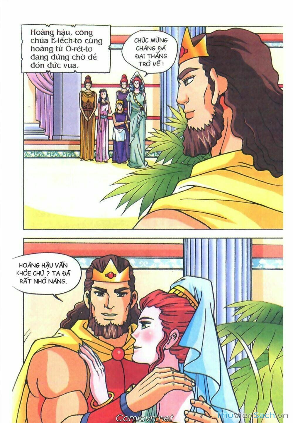 Truyện Tranh Thần Thoại Hy Lạp - Nguồn Gốc Các Vị Thần trang 3