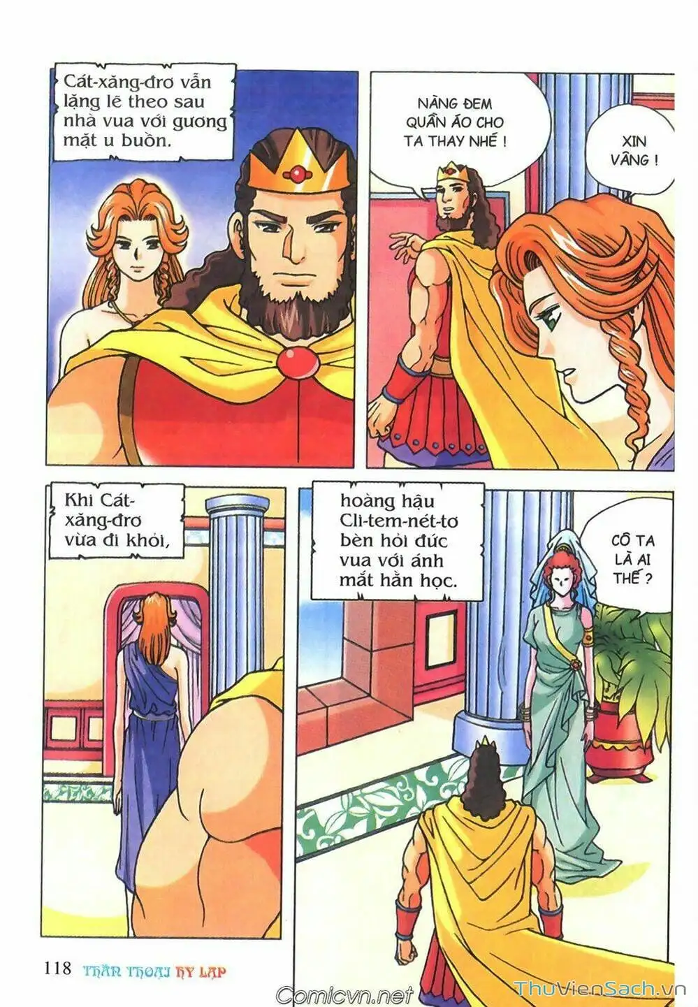 Truyện Tranh Thần Thoại Hy Lạp - Nguồn Gốc Các Vị Thần trang 3