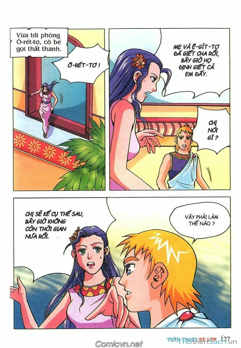 Truyện Tranh Thần Thoại Hy Lạp - Nguồn Gốc Các Vị Thần trang 3