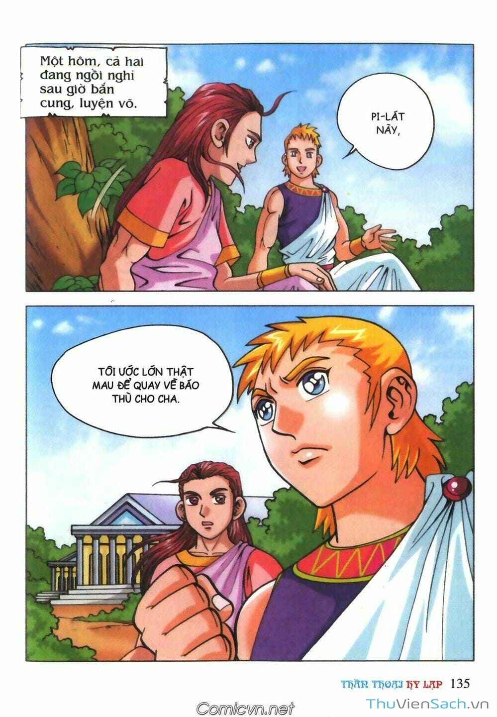 Truyện Tranh Thần Thoại Hy Lạp - Nguồn Gốc Các Vị Thần trang 3