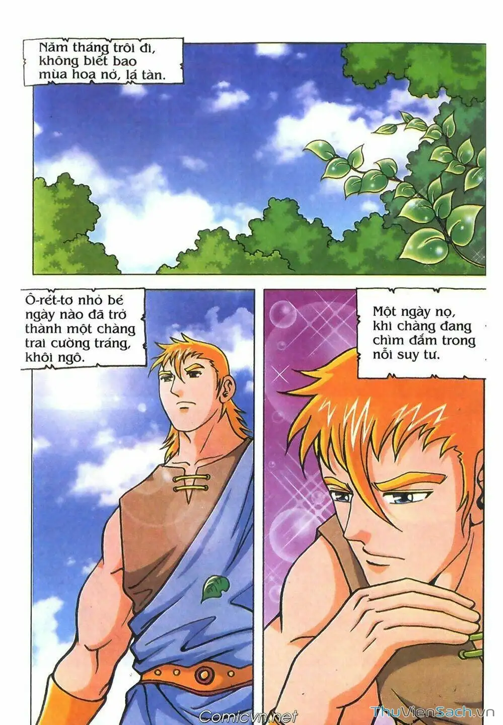 Truyện Tranh Thần Thoại Hy Lạp - Nguồn Gốc Các Vị Thần trang 3