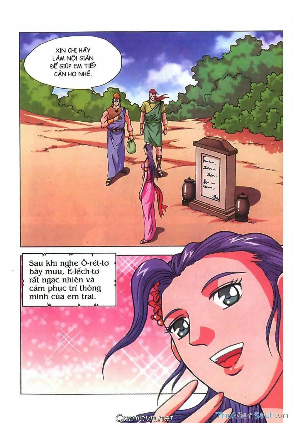 Truyện Tranh Thần Thoại Hy Lạp - Nguồn Gốc Các Vị Thần trang 3