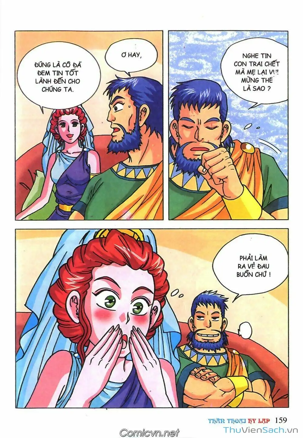 Truyện Tranh Thần Thoại Hy Lạp - Nguồn Gốc Các Vị Thần trang 3