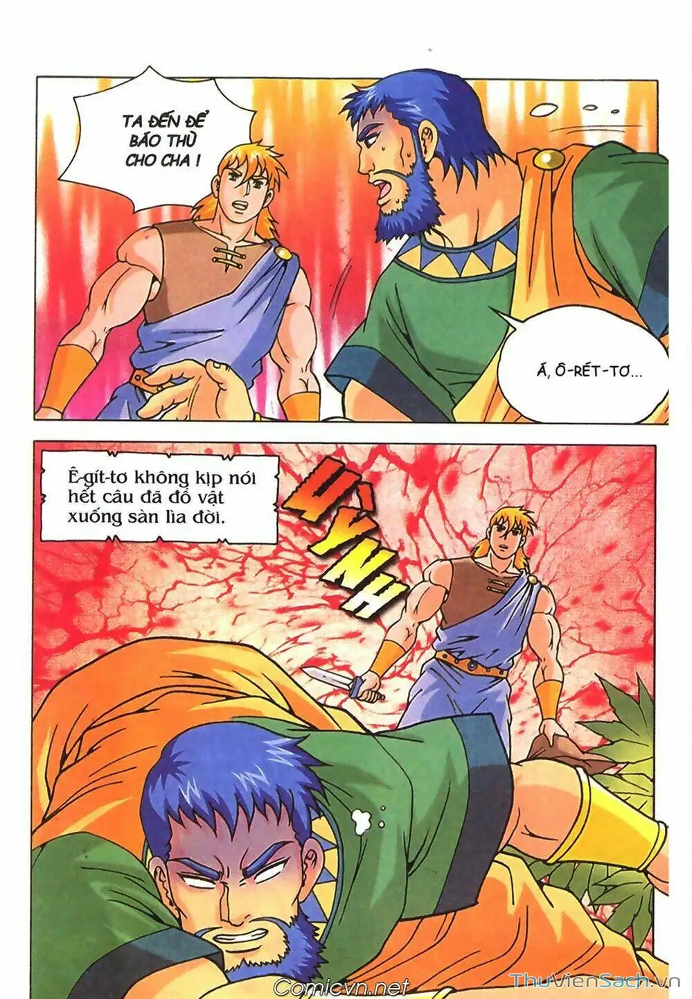 Truyện Tranh Thần Thoại Hy Lạp - Nguồn Gốc Các Vị Thần trang 3