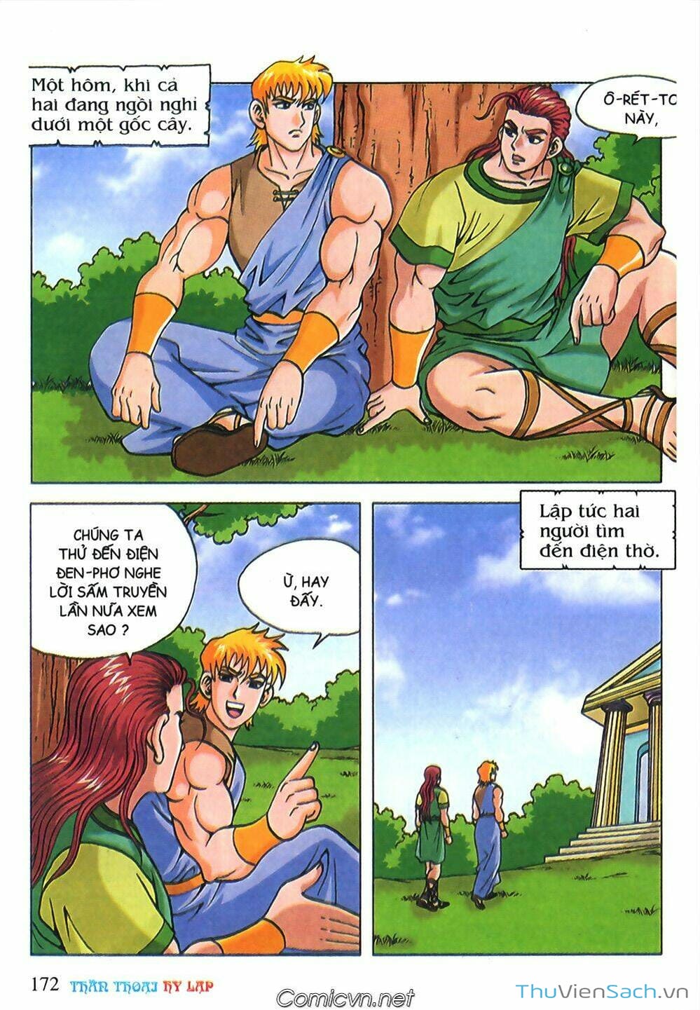 Truyện Tranh Thần Thoại Hy Lạp - Nguồn Gốc Các Vị Thần trang 3