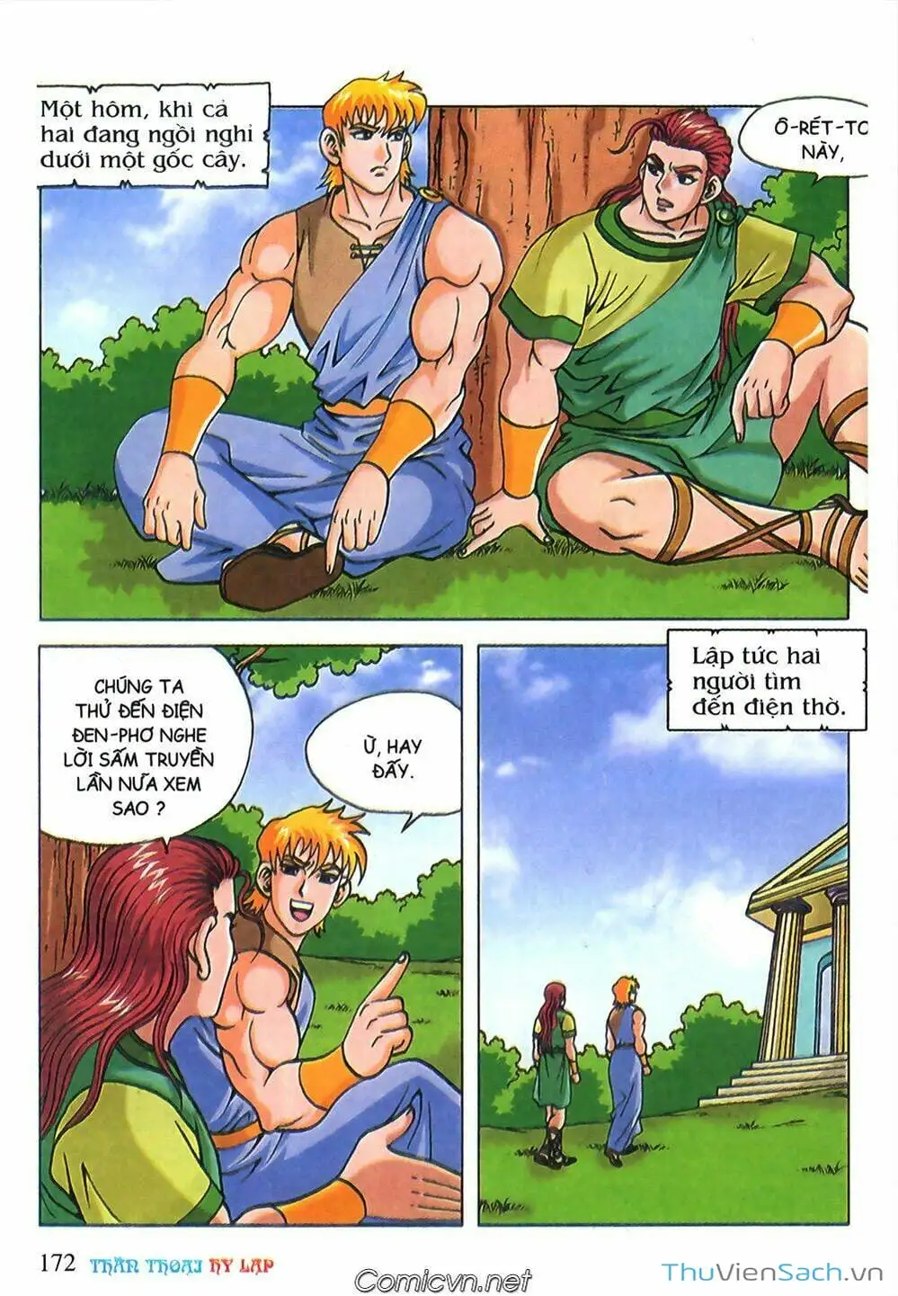 Truyện Tranh Thần Thoại Hy Lạp - Nguồn Gốc Các Vị Thần trang 3