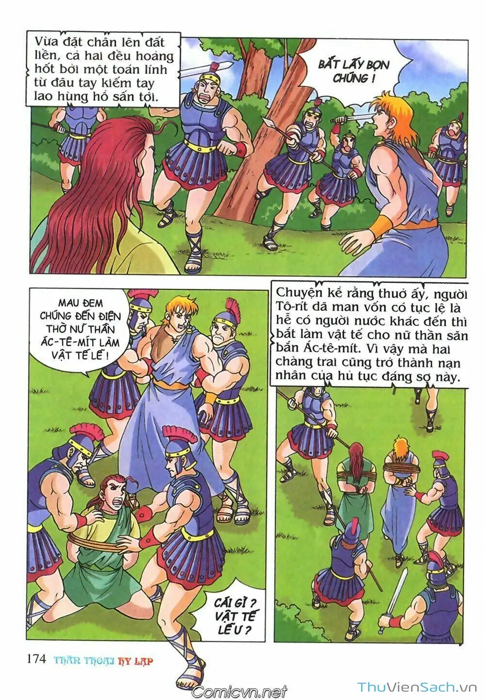 Truyện Tranh Thần Thoại Hy Lạp - Nguồn Gốc Các Vị Thần trang 3