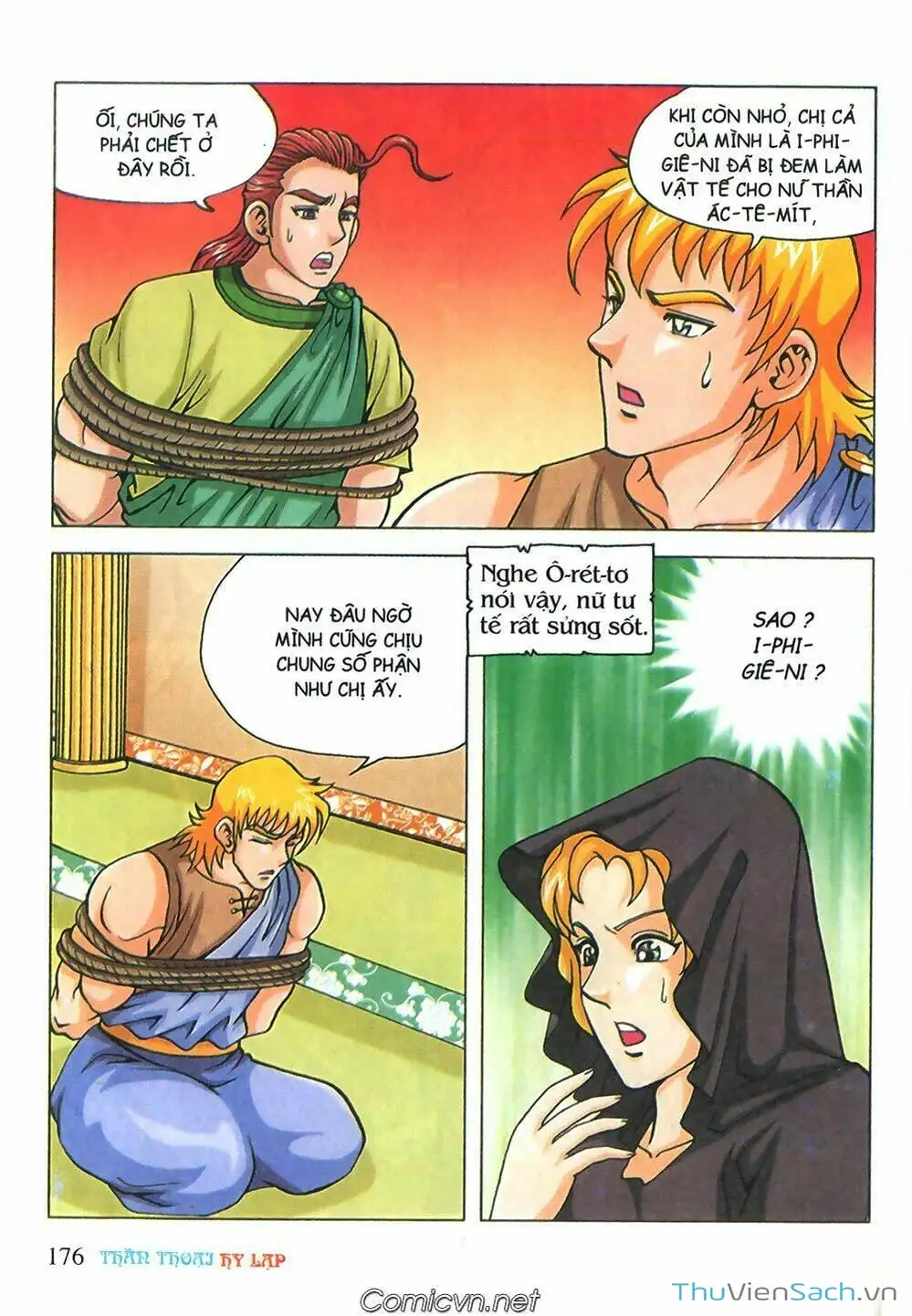 Truyện Tranh Thần Thoại Hy Lạp - Nguồn Gốc Các Vị Thần trang 3