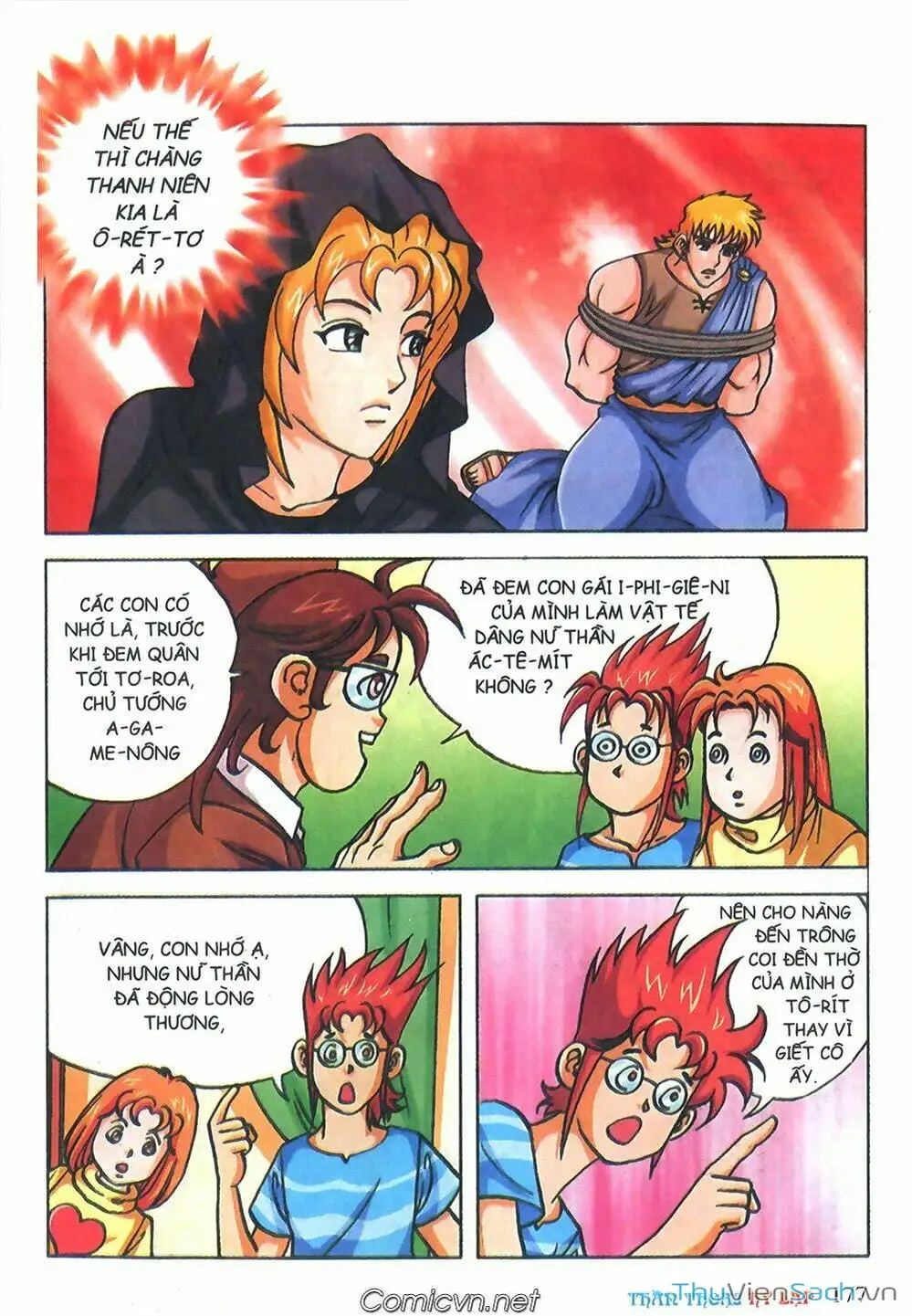 Truyện Tranh Thần Thoại Hy Lạp - Nguồn Gốc Các Vị Thần trang 3